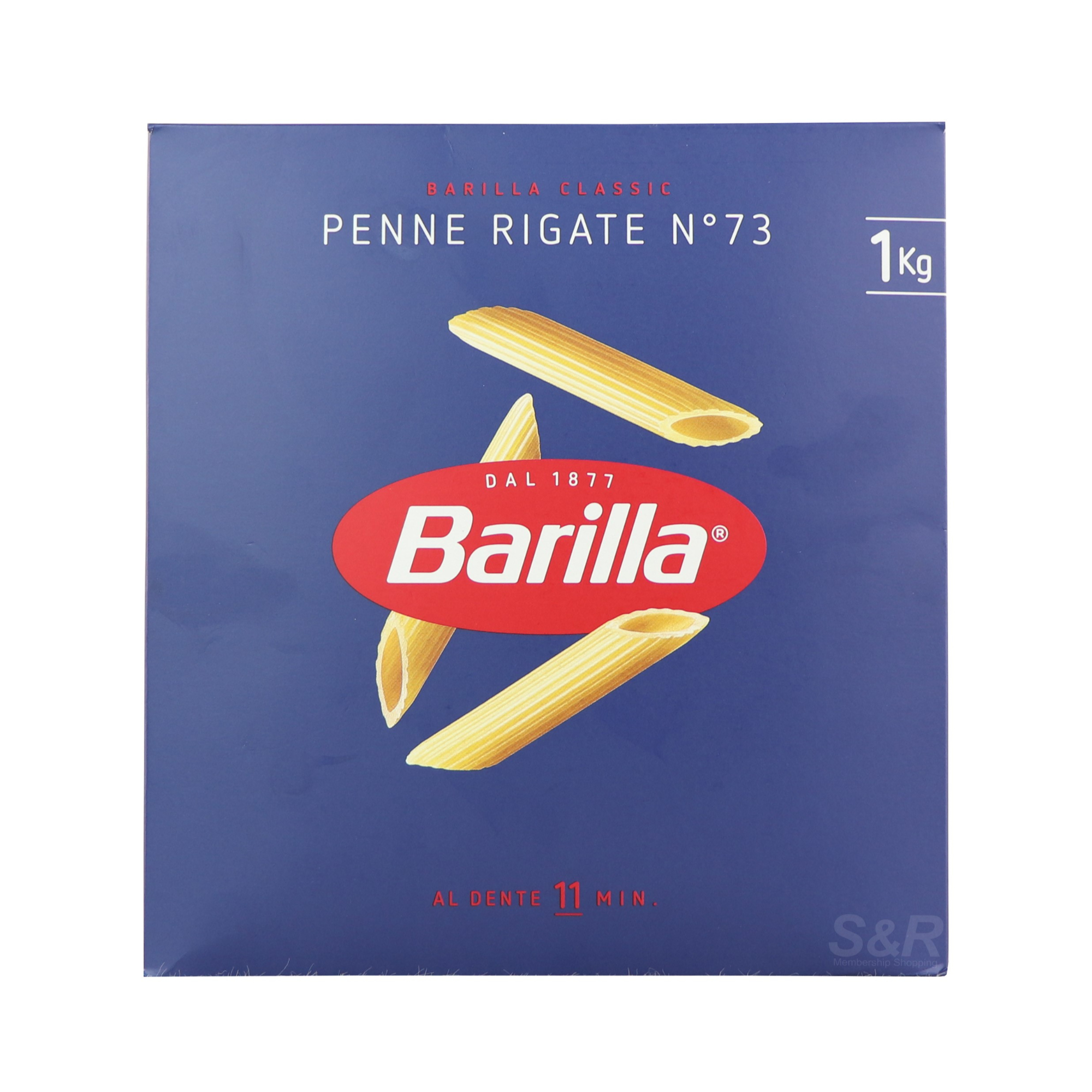 Barilla Penne Rigate N73 Pasta 1kg